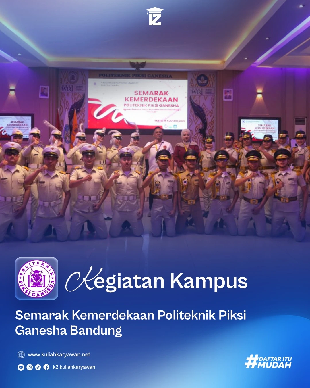 Final PIKSI Extravaganza 2026 dan Pengumuman Pemenang Semarak Kemerdekaan Meriah Digelar di Politeknik Piksi Ganesha