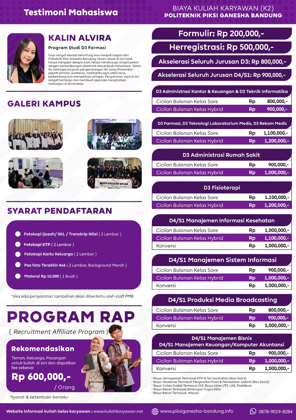 Brosur Belakang